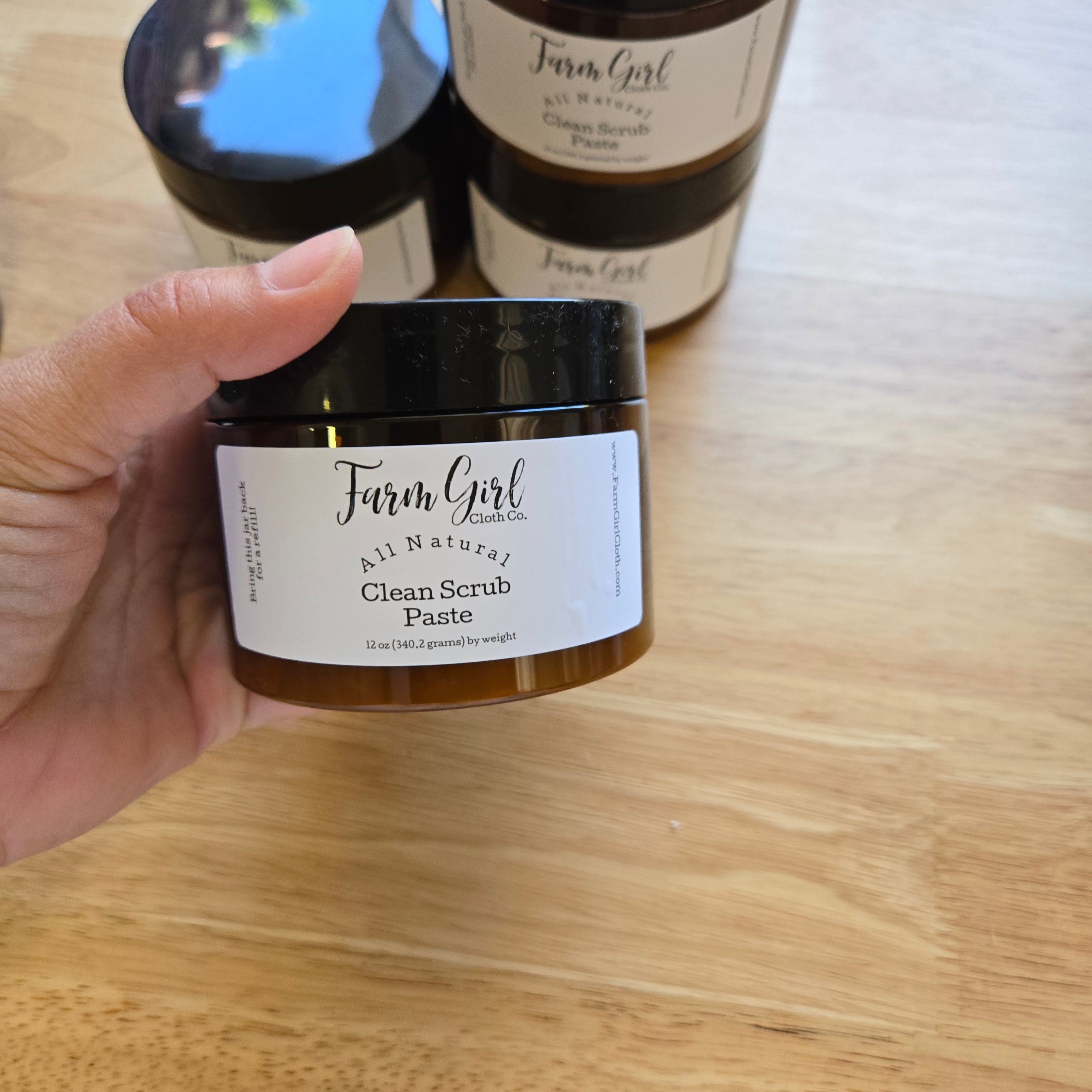 Clean Scrub Paste – Natürlicher Scheuerreiniger