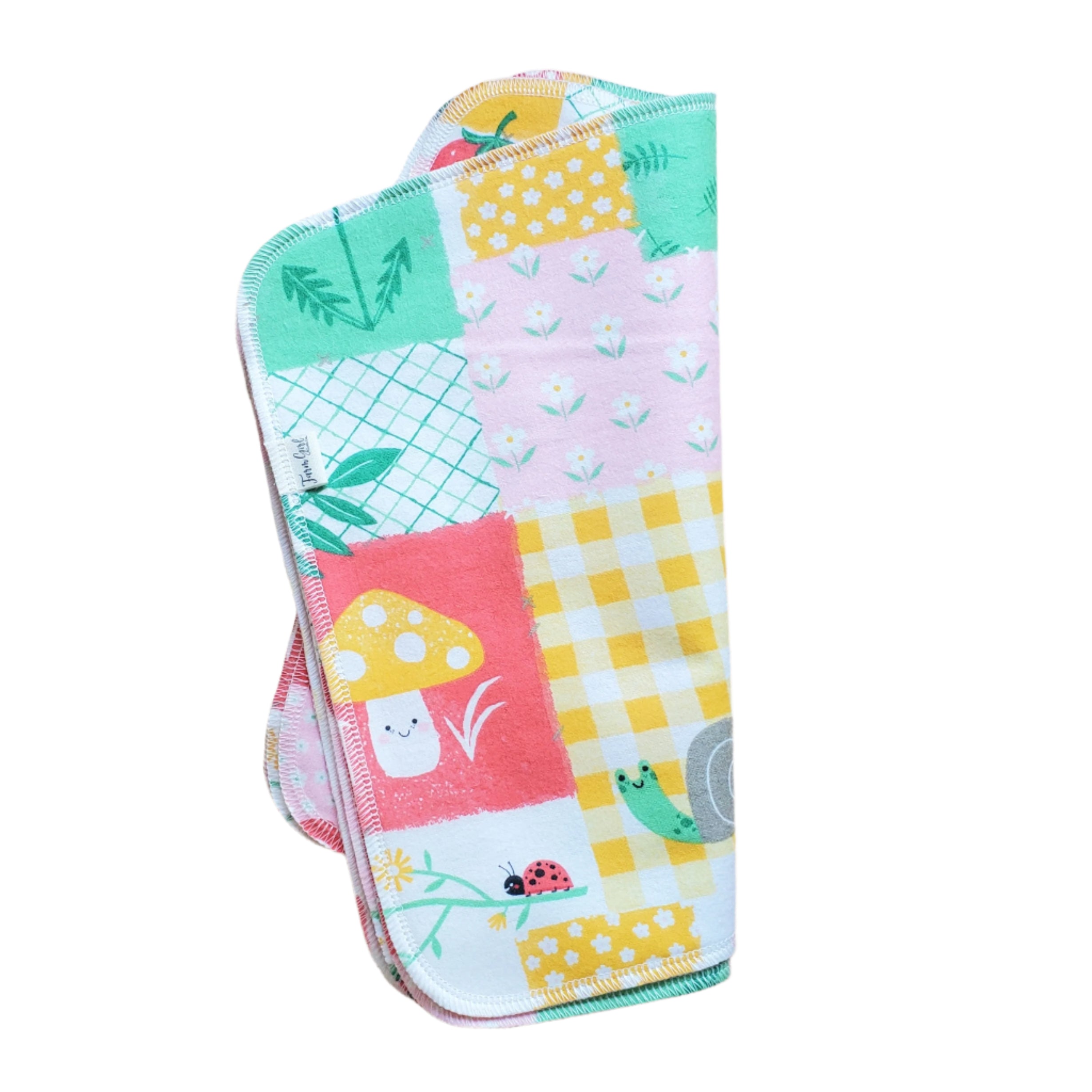 Papierlose, wiederverwendbare Handtücher | Patchwork