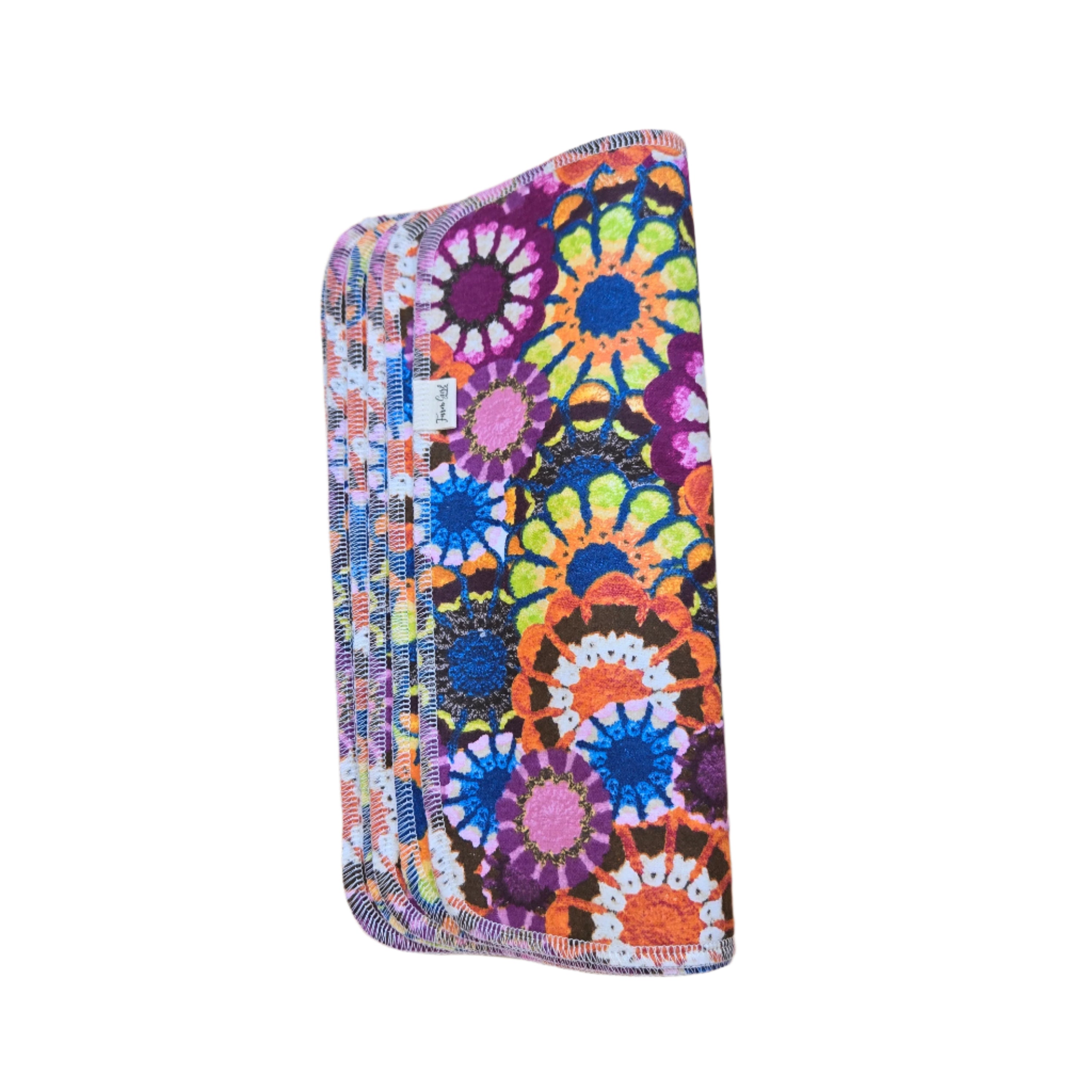 Papierlose, wiederverwendbare Handtücher | Gehäkelte Medaillons