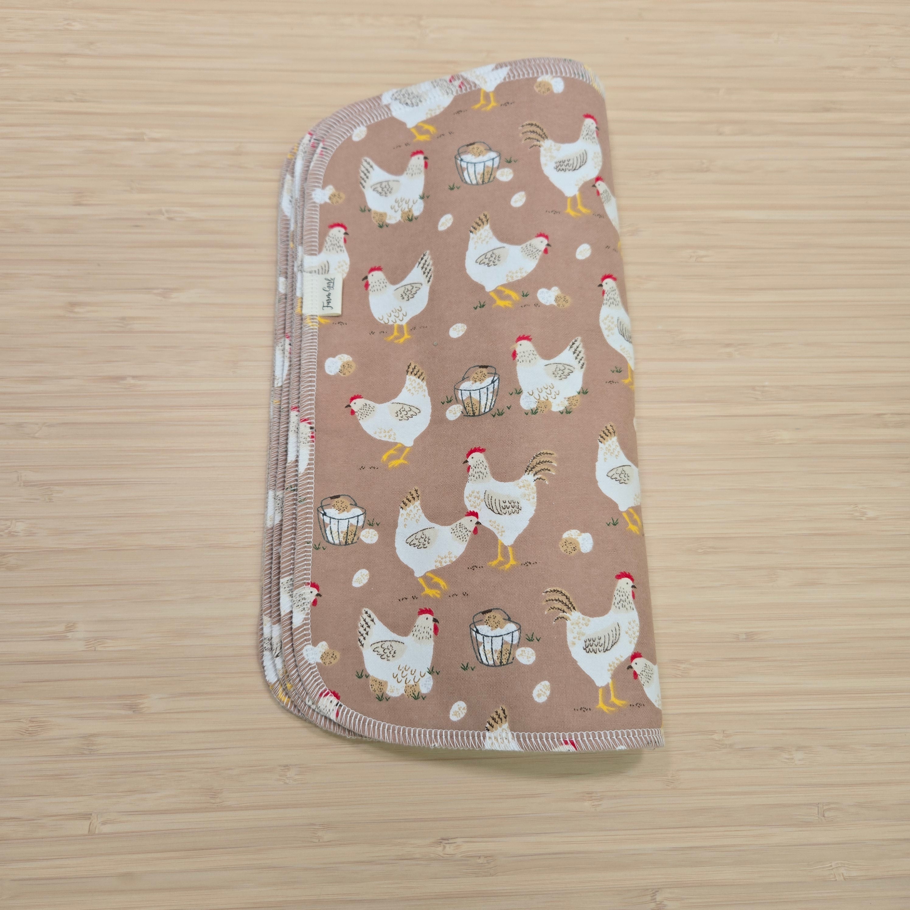 Papierlose, wiederverwendbare Handtücher | Legehennen