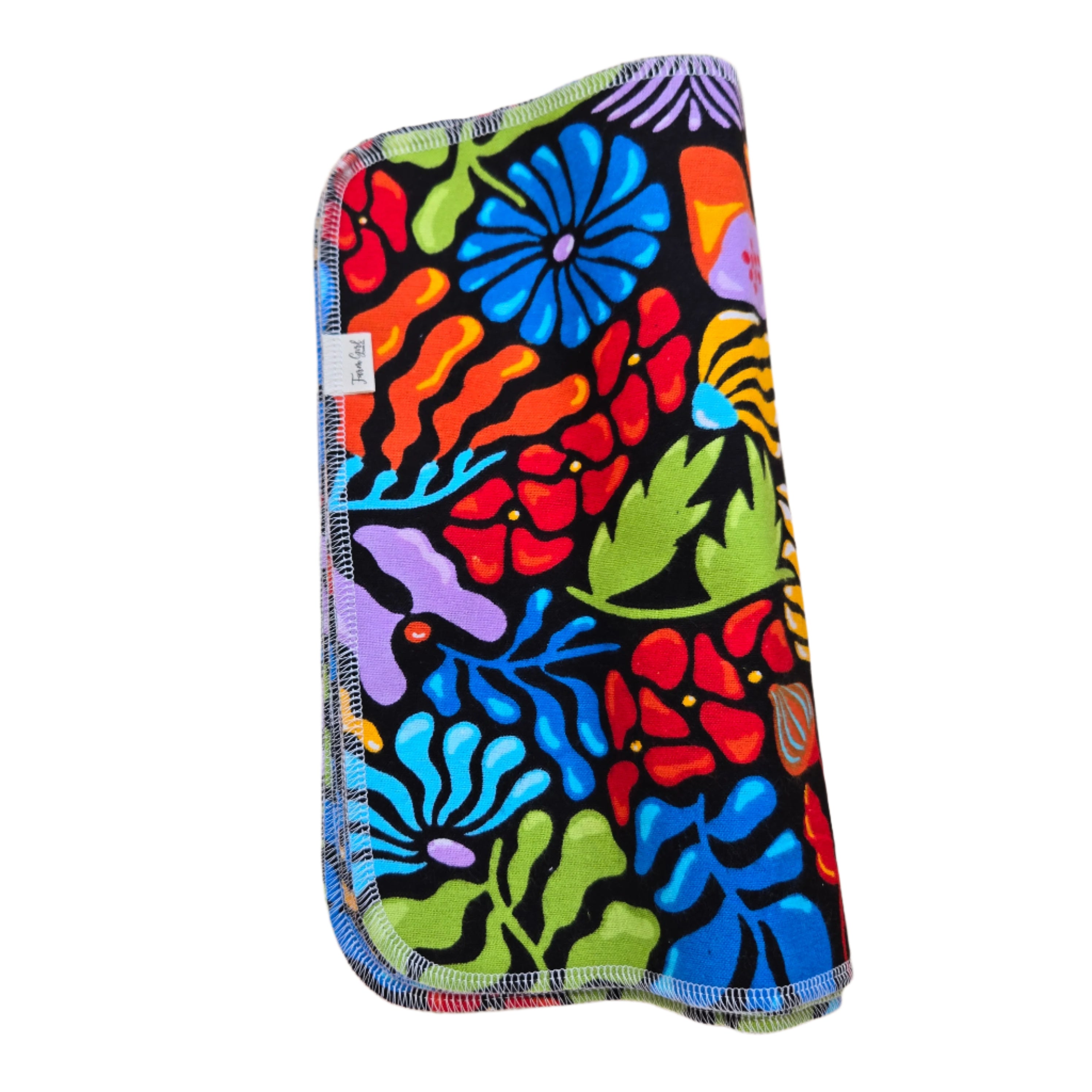 Papierlose, wiederverwendbare Handtücher | Kräftiges Blumenmuster